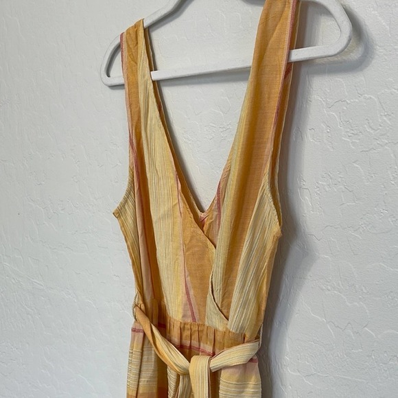 L Space - Anthropologie Clara Maxi Dress In Orange NWT Size Medium - Picture 5 of 14